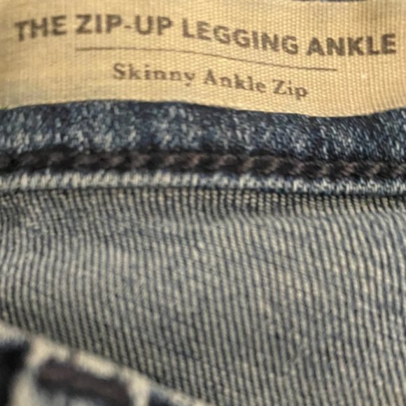 AG ADRIANO GOLDSCHMIED THE ZIP UP LEGGING ANKLE JEANS - Picture 11 of 15